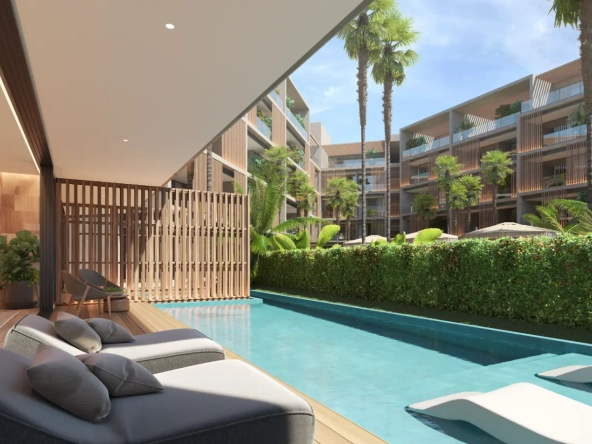 ID Naviva Residences – Stylish One Bedroom Apartment with Studio for Sale in Downtown Punta Cana ()