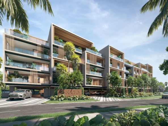 One-Bedroom Condo for Sale with Lobby at Naviva Residences in Downtown Punta Cana