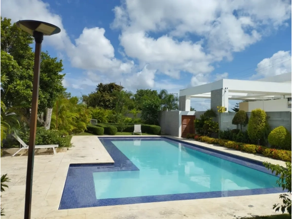 ID Elegant Two Bedroom Villa with Private Garden for Sale in Bávaro, Punta Cana ()