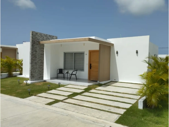 Elegant Two-Bedroom Villa with Private Garden for Sale in Bávaro, Punta Cana