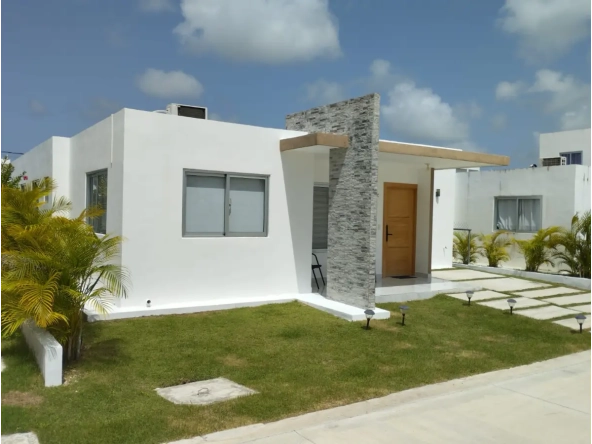 ID Elegant Two Bedroom Villa with Private Garden for Sale in Bávaro, Punta Cana ()