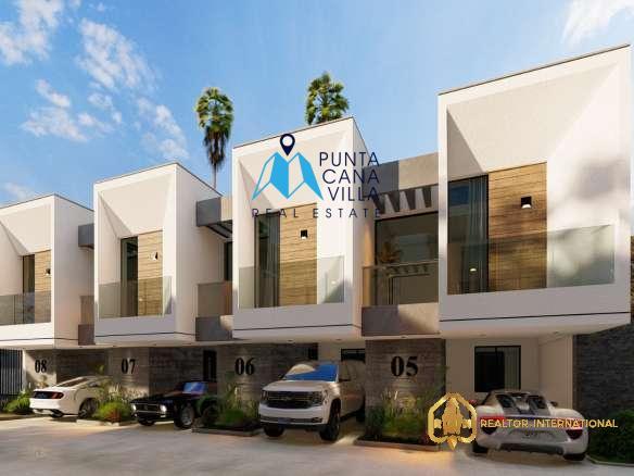 Charming Two-Bedroom Townhouse for Sale at La Prima Bella in Bavaro, Punta Cana