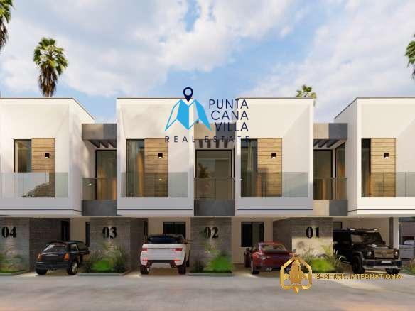 Charming Two Bedroom Townhouse for Sale at La Prima Bella in Bavaro, Punta Cana ()