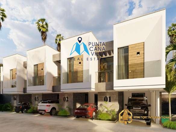 Charming Two Bedroom Townhouse for Sale at La Prima Bella in Bavaro, Punta Cana ()