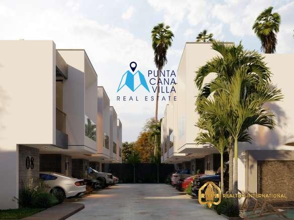 Charming Two Bedroom Townhouse for Sale at La Prima Bella in Bavaro, Punta Cana ()