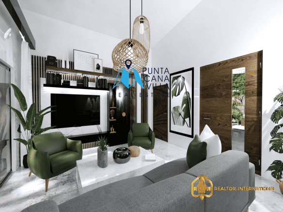 Aura Residences Villa for Sale – Spacious Bedroom Home in Bávaro, Punta Cana ()
