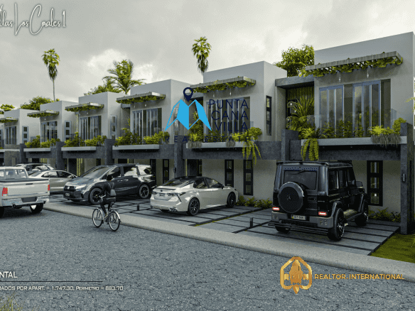Stylish Three Bedroom Townhouse for Sale in Los Corales , Bávaro ()