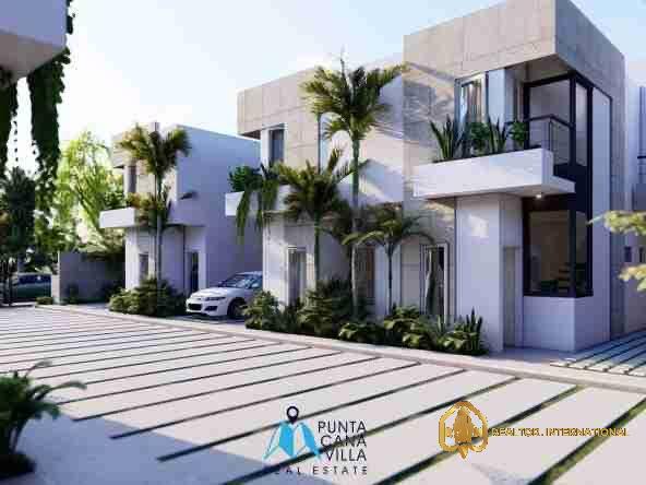 ID , Elegant Two Bedroom Villa with BBQ Area for Sale in Brisas de Punta Cana, Bávaro ()