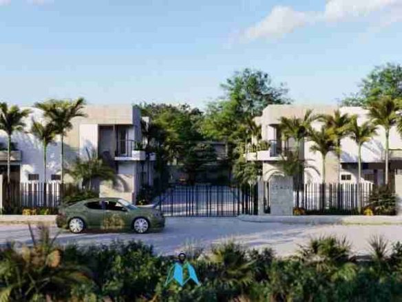 Stylish Three-Bedroom Villa with Balcony for Sale in Brisas de Punta Cana, Bávaro