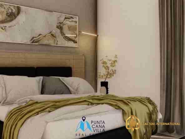 ID , Stylish Three Bedroom Villa with Balcony for Sale in Brisas de Punta Cana, Bávaro ()