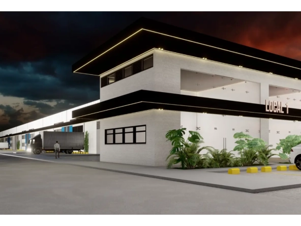 ID Warehouse for Sale in Punta Cana’s Axel Park – Prime Commercial Opportunity ()