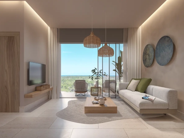 ID Solea Tower at Zabela Beach Macao One Bedroom Garden View Condo for Sale in Punta Cana ()