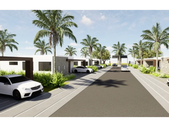 ID Villa Olmos Four Bedroom Villa for Sale at Olmos Residences in Punta Cana with Access to Beach x