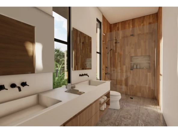 ID Villa Akira – Stunning Four Bedroom Home with Terrace for Sale in Punta Cana Village ()