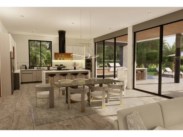 ID Villa Akira – Stunning Four Bedroom Home with Terrace for Sale in Punta Cana Village ()