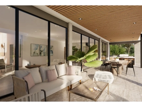 ID Villa Akira – Stunning Four Bedroom Home with Terrace for Sale in Punta Cana Village ()