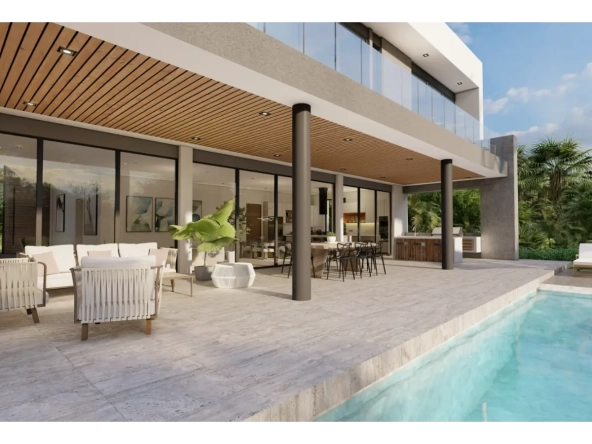 ID Villa Akira – Stunning Four Bedroom Home with Terrace for Sale in Punta Cana Village ()