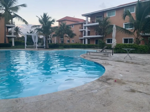 Elegant Two-Bedroom Apartment with Terrace for Sale in White Sands, Punta Cana