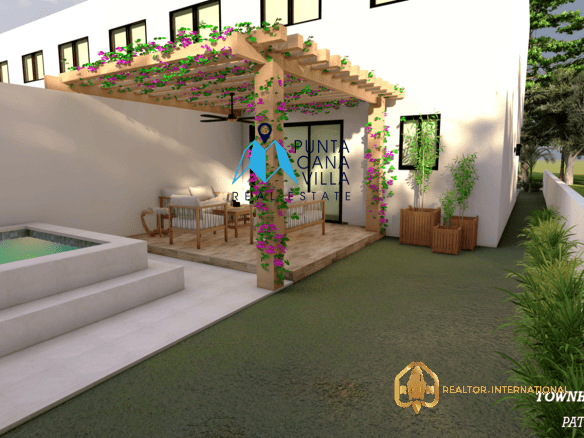 Spacious Three Bedroom Townhouse for Sale at Pedro Mir Residences, Bavaro ()
