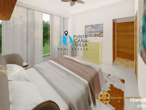Spacious Three Bedroom Townhouse for Sale at Pedro Mir Residences, Bavaro ()