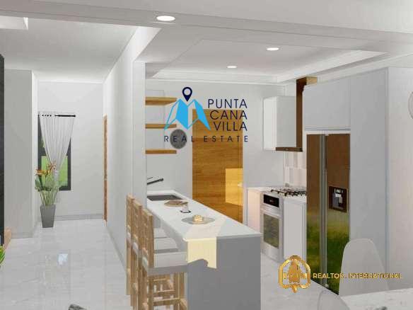 Spacious Three Bedroom Townhouse for Sale at Pedro Mir Residences, Bavaro ()