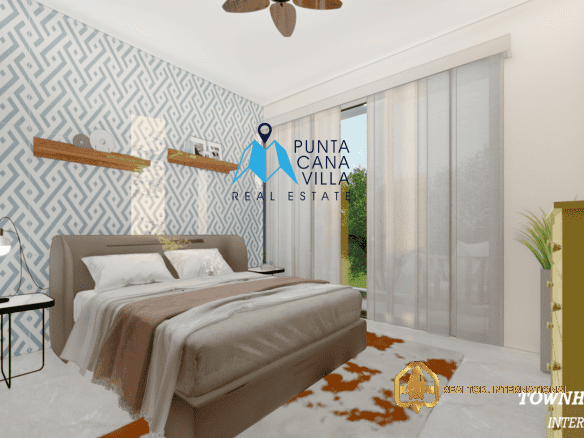 Spacious Three Bedroom Townhouse for Sale at Pedro Mir Residences, Bavaro ()