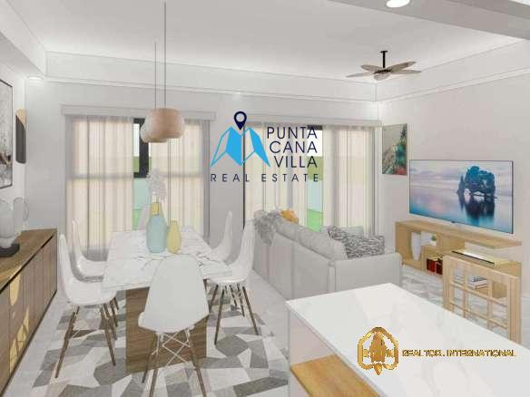 Spacious Three Bedroom Townhouse for Sale at Pedro Mir Residences, Bavaro ()