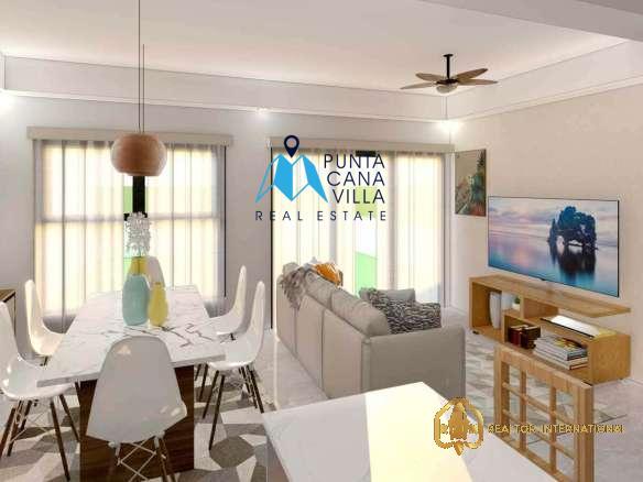 Spacious Three Bedroom Townhouse for Sale at Pedro Mir Residences, Bavaro ()