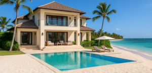 Expert Tips for Buying Property in the Dominican Republic as a Foreigner (2025) 1 Beachfront luxury villa available for foreign property buyers in Punta Cana Dominican Republic e1751459955631