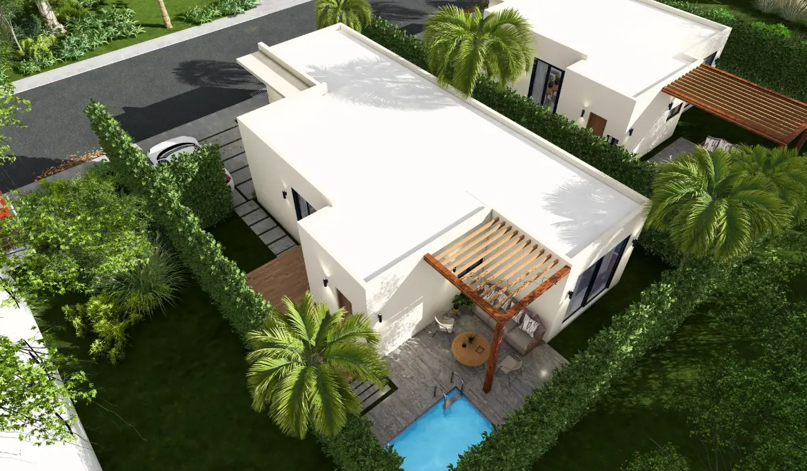 ID B, Sole Mio Bedroom Villa for Sale in Punta Cana’s Alta Vista ()