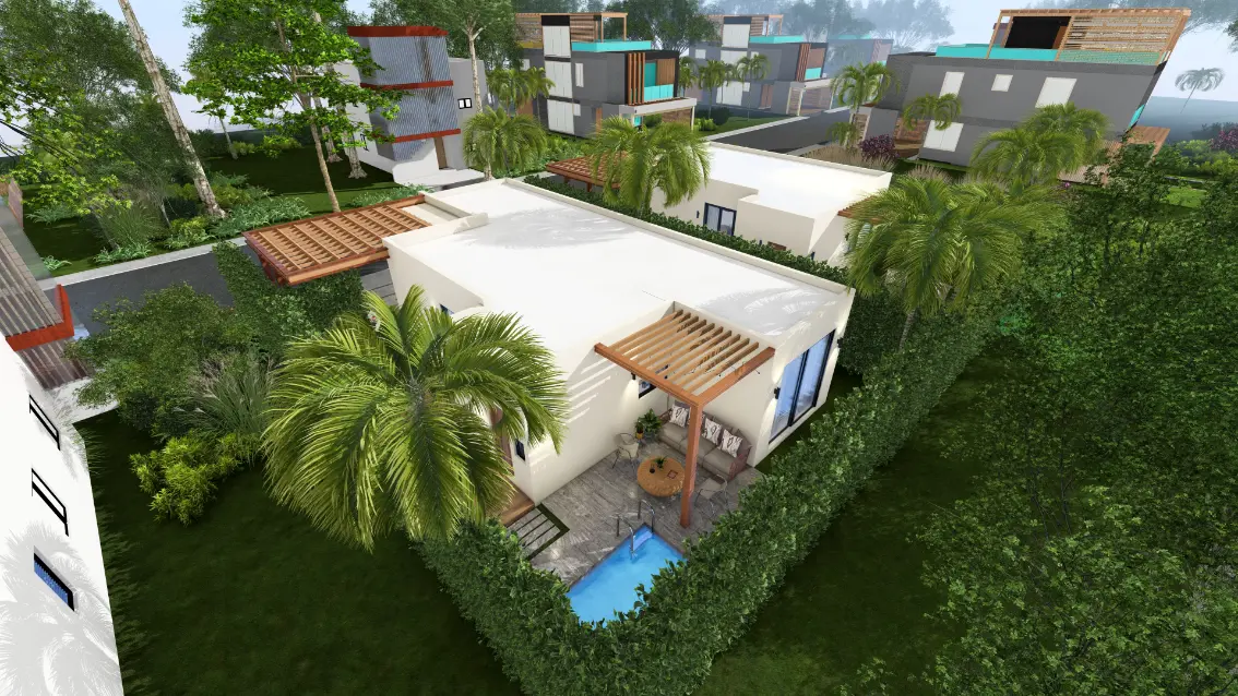 ID B, Sole Mio Bedroom Villa for Sale in Punta Cana’s Alta Vista ()