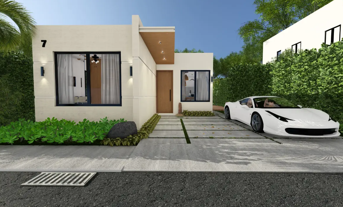 ID B, Sole Mio Bedroom Villa for Sale in Punta Cana’s Alta Vista ()
