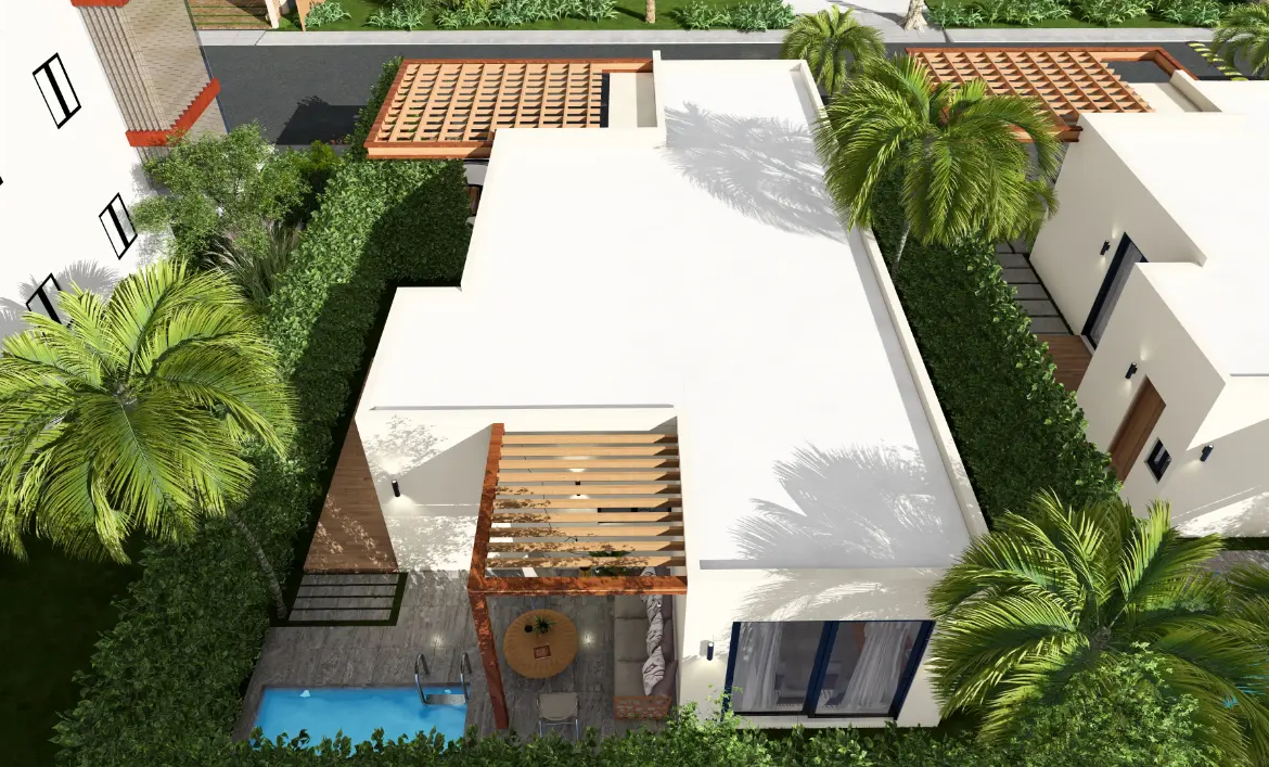 ID B, Sole Mio Bedroom Villa for Sale in Punta Cana’s Alta Vista ()