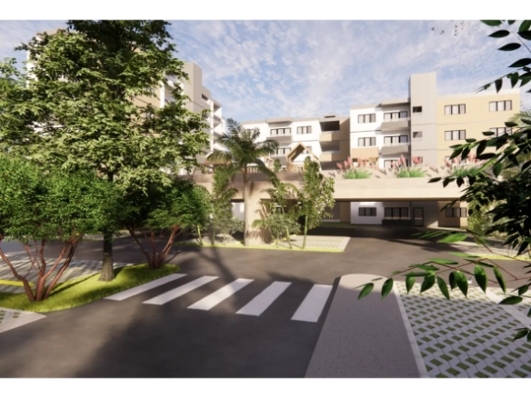 Stylish Two-Bedroom Penthouse for Sale in Jardines del Prado, Punta Cana – Secure Gated Living