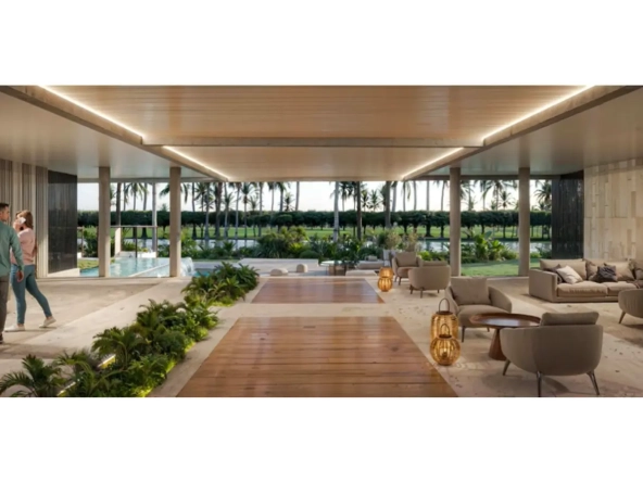 ID Garden View One Bedroom Apartment for Sale at Reef and Golf Residences, Cap Cana ()