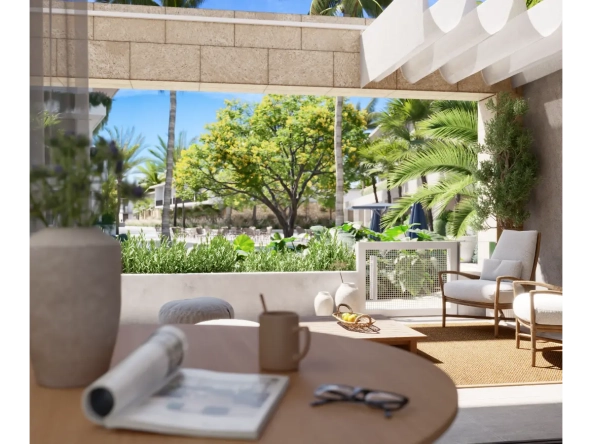 ID Charming Two Bedroom Apartment for Sale with Private Garden in Tropicale, Vista Cana ()