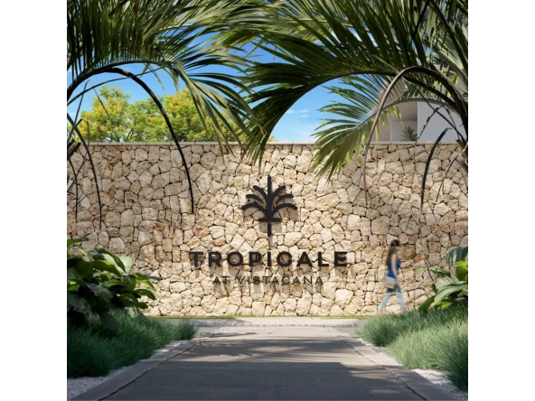 ID Tropicale Vista Cana Bedroom Apartment for Sale with Garden ()