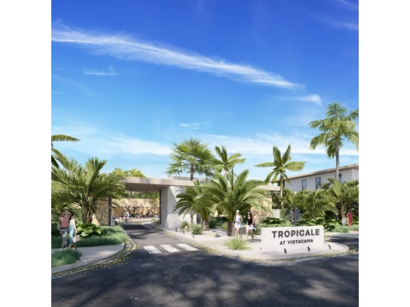 ID Tropicale Vista Cana Bedroom Apartment for Sale with Garden ()