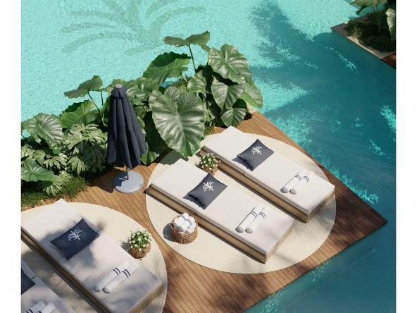 ID Tropicale Vista Cana Bedroom Apartment for Sale with Garden ()