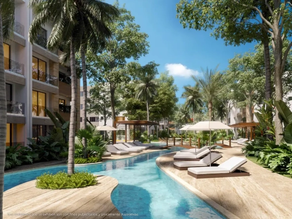 ID Bedroom Apartment for Sale in Garden City, Bavaro Punta Cana ()