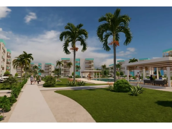 ID Serena Village Punta Cana – Modern Bedroom Apartment with Pool for Sale ()