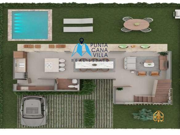 ID , Luxury Bedroom Villa for Sale in Alto Mar Punta Cana ()