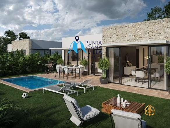 ID , Modern Bedroom Villa for Sale in Verón – Punta Cana Real Estate ()