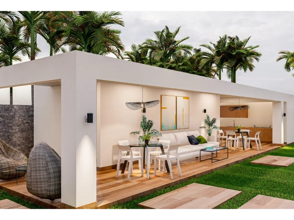 ID Punta Cana Villas for Sale Katari Bed Villa with Patio ()
