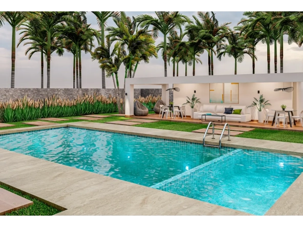 ID Punta Cana Villas for Sale Katari Bed Villa with Patio ()