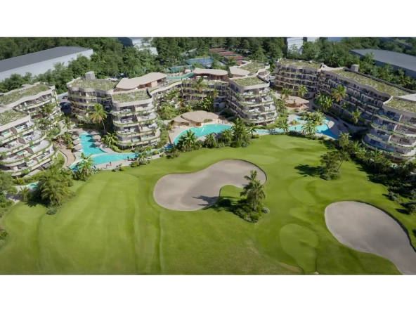 ID Sun Garden Modern Bedroom Apartment for Sale in Coral Golf Resort Punta Cana ()