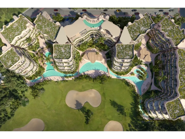 ID Sun Garden Modern Bedroom Apartment for Sale in Coral Golf Resort Punta Cana ()