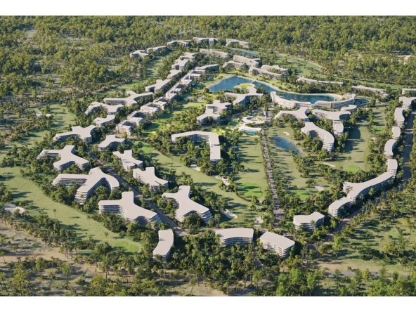 ID Sun Garden Modern Bedroom Apartment for Sale in Coral Golf Resort Punta Cana ()