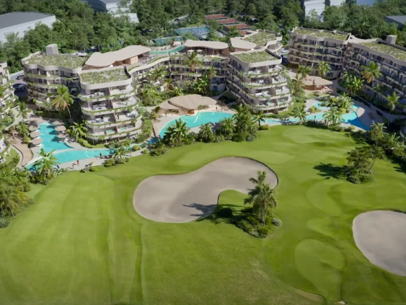 ID Sun Garden Punta Cana Modern Bedroom Apartment for Sale in Coral Golf Resort ()