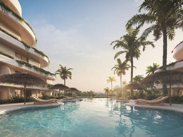 ID Sun Garden Punta Cana Modern Bedroom Apartment for Sale in Coral Golf Resort ()